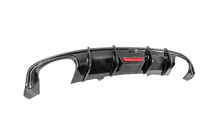 Audi A4 B9 2015-2024 Diffusore paraurti posteriore (per Base Sedan 2015-2019, Carbonio) foto 4