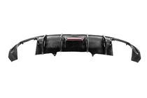 Audi A4 B9 2015-2024 Diffusore paraurti posteriore (per Base Sedan 2015-2019, Carbonio) foto 5