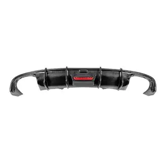 Diffusore paraurti posteriore (per Base Sedan 2015-2019, Carbonio) foto 2