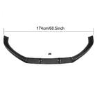 Audi A4 B9 2015-2024 Splitter lip paraurti anteriore Lip V1 (per Base Sedan 2015-2019, Carbonio) foto 5