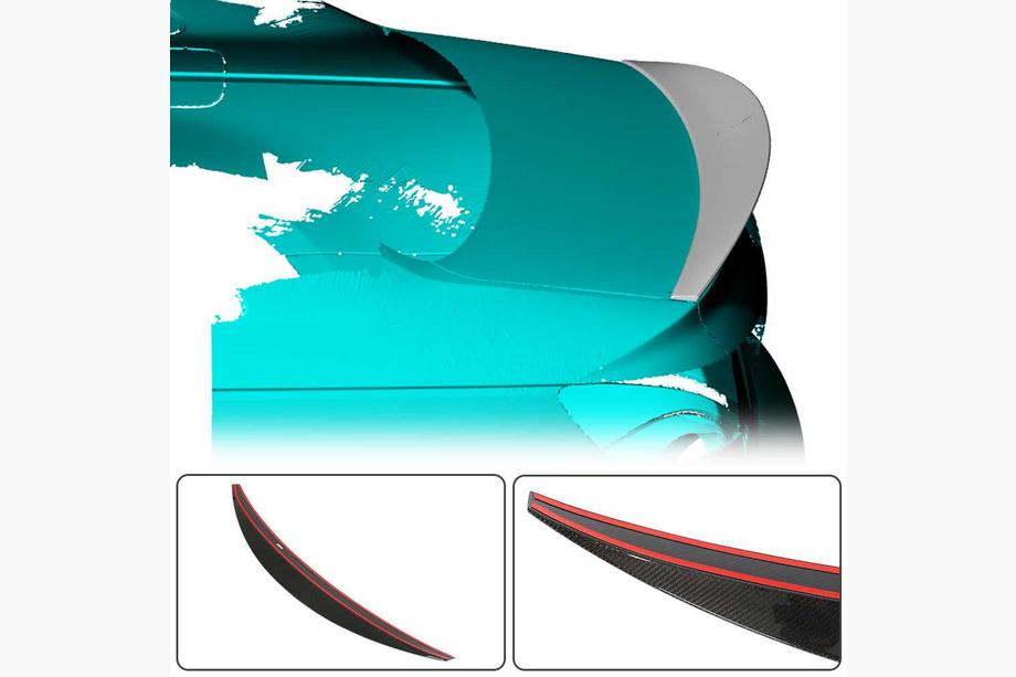 Audi A4 B9 2015-2024 Spoiler V1 (per Sedan, Carbonio) Foto 2