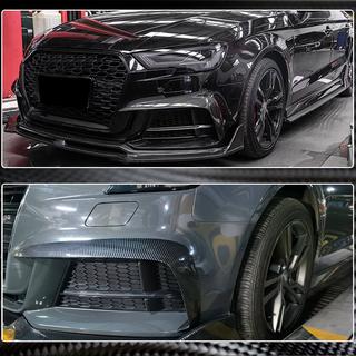 Cornici fendinebbia V2 (per S-Line Sedan 2015-2019, Carbonio) foto 3