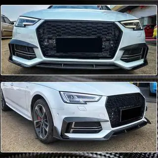 Cornici fendinebbia V2 (per S-Line Sedan 2015-2019, Carbonio) foto 4