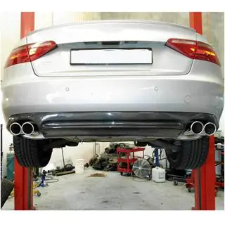 Diffusore Paraurti Posteriore (per Base Coupé/Cabriolet 2007-2011, Carbonio) Audi A5 2007-2015 foto 2