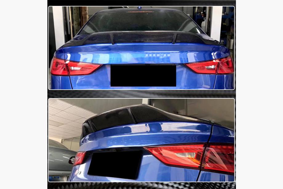 Audi A5 2007-2015 Spoiler V3 (per Sportback, Carbonio) Foto 4