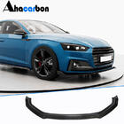 Audi A5 2016-2025 Labbro anteriore Lip V2 (per S-Line 2016-2020, Carbonio) foto 1