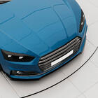 Audi A5 2016-2025 Labbro anteriore Lip V2 (per S-Line 2016-2020, Carbonio) foto 2