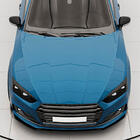 Audi A5 2016-2025 Labbro anteriore Lip V2 (per S-Line 2016-2020, Carbonio) foto 3