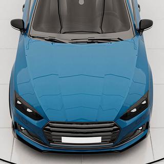 Labbro anteriore Lip V2 (per S-Line 2016-2020, Carbonio) foto 3