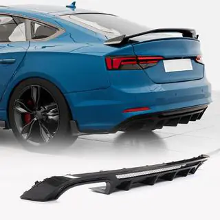 Diffusore Posteriore Paraurti V3 (per S-Line 2016-2020, Carbonio) Audi A5 2016-2025 foto 1
