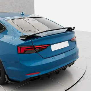 Diffusore Posteriore Paraurti V3 (per S-Line 2016-2020, Carbonio) Audi A5 2016-2025 foto 3