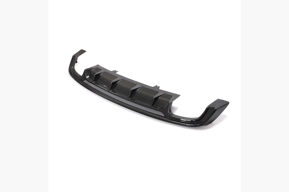 Audi A5 2016-2025 Diffusore Posteriore Paraurti V3 (per S-Line 2016-2020, Carbonio) Foto 5