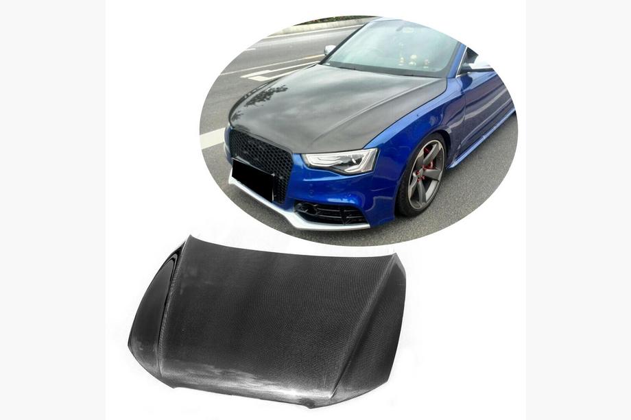 Audi A5 2007-2015 Cofano motore (2012-2015, Carbonio) Image