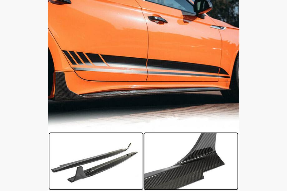 Audi A5 2016-2025 Minigonne Laterali 2021-2025 V1 (per Sportback, Carbonio) Image