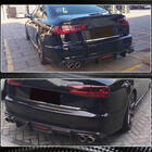 Audi A6 C7 2011-2017 Diffusore Paraurti Posteriore Carbonio (per Base 2014-2018) foto 4