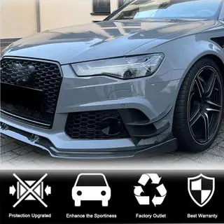 Coperture paraurti anteriore (per RS6, 4 pz, Carbonio) foto 2