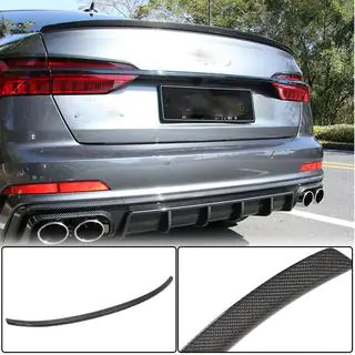 Spoiler posteriore V3 (per Sedan, Carbonio) foto 1
