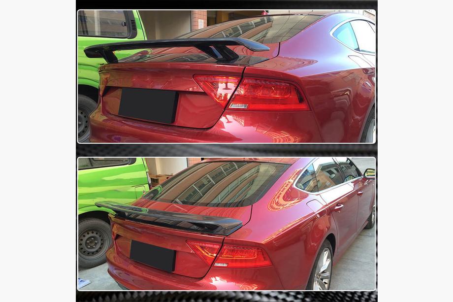 Audi A7 2010-2018 Spoiler V1 (Carbonio) Foto 4