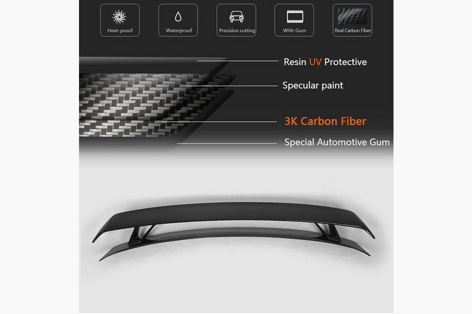 Audi A7 2010-2018 Spoiler V1 (Carbonio) Foto 5
