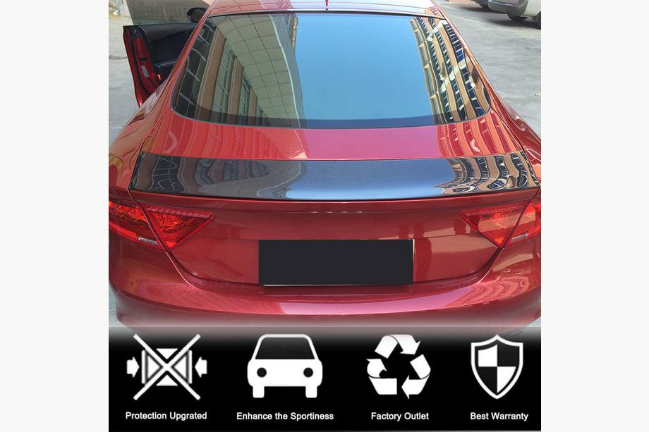 Audi A7 2010-2018 Spoiler V2 (Carbonio) Foto 2