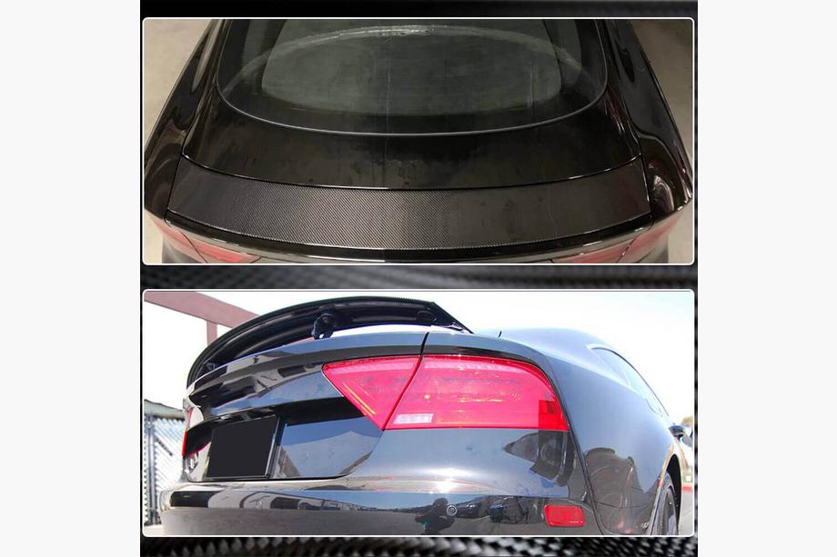 Audi A7 2010-2018 Spoiler V2 (Carbonio) Foto 4