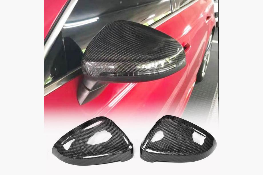 Audi A4 B9 2015-2024 Cover Specchietti V2 (2015-2019, Carbonio) Image