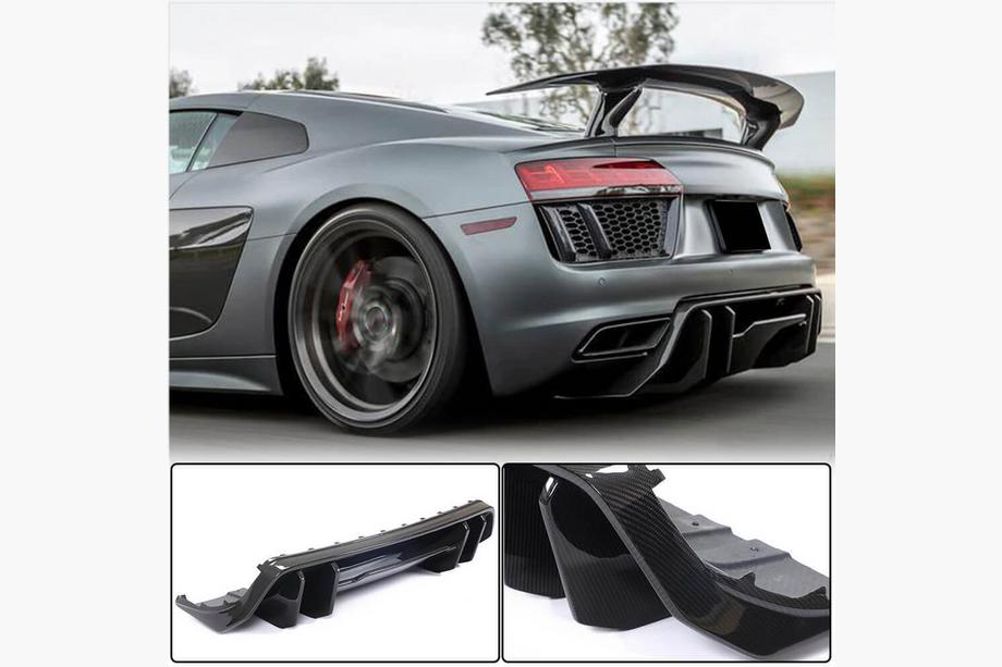 Audi R8 2015- Diffusore Posteriore V1 (2015-2020, Carbonio) Image