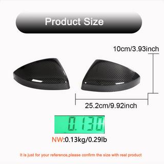 Cover Specchietti Replacement Style (Carbonio) foto 3