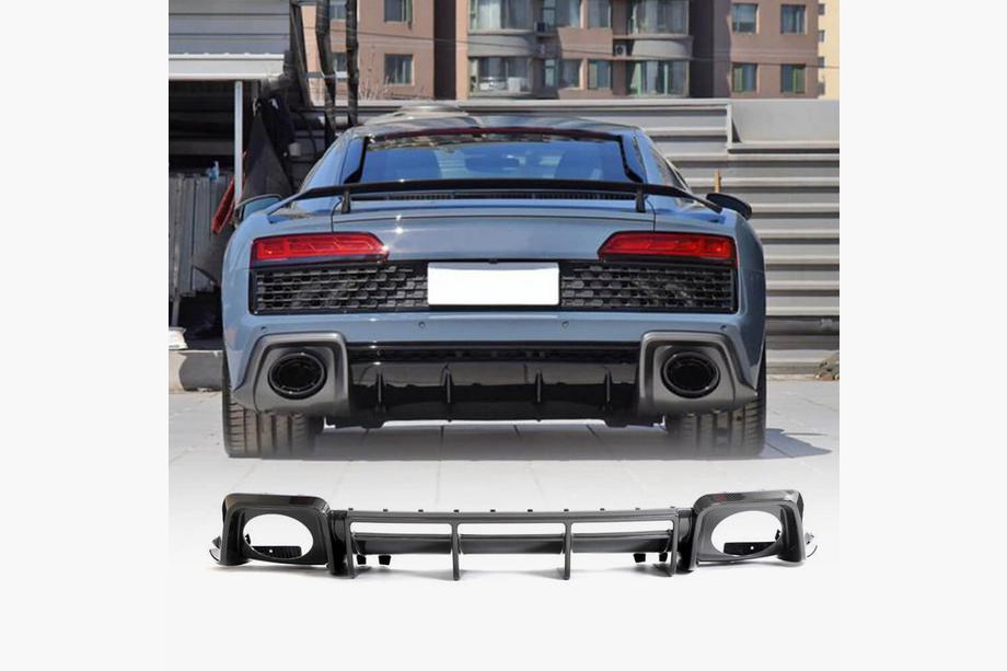 Audi R8 2015- Diffusore posteriore V2 (per Spyder 2020+, Carbonio) Image