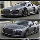 Audi R8 2015- Labbro Anteriore Lip V2 (2015-2020, Carbonio) foto 4