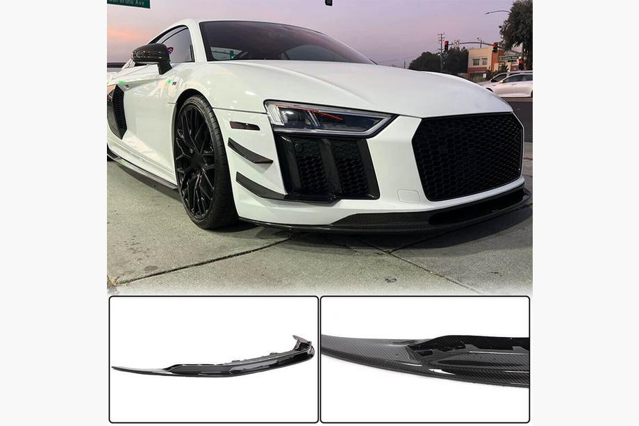 Audi R8 2015- Labbro Anteriore Lip V2 (2015-2020, Carbonio) Image