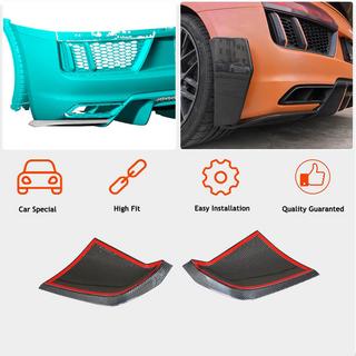 Splitter paraurti posteriore V2 (2015-2020, Carbonio) foto 2