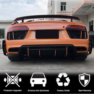 Splitter paraurti posteriore V2 (2015-2020, Carbonio) foto 3