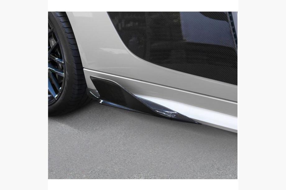 Audi R8 2015- Splitter minigonne laterali (Carbonio) Foto 4