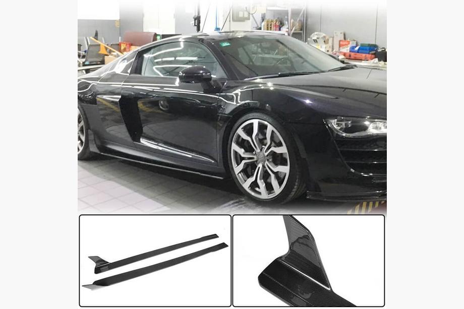 Audi R8 2006-2015 Coperture Battitacco (Carbonio) Foto 1