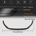 Audi A3 2012-2020 Lip spoiler paraurti anteriore V5 (per RS3 Sedan 2017-2020, Carbonio) foto 6