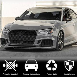 Lip spoiler paraurti anteriore V5 (per RS3 Sedan 2017-2020, Carbonio) foto 3