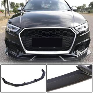 Splitter lip paraurti anteriore V3 (per RS3 Sedan 2017-2020, Carbonio) foto 1