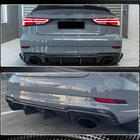 Audi A3 2012-2020 Diffusore paraurti posteriore V1 (per RS3 Sedan 2017-2019, Carbonio) foto 5