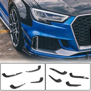 Splitter paraurti anteriore V2 (per RS3 Sedan 2017-2020, Carbonio) foto 1