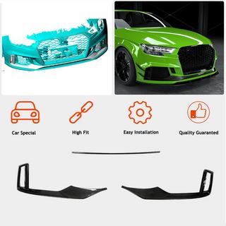 Splitter paraurti anteriore V1 (per RS3 Sedan 2017-2020, Carbonio) Audi A3 2012-2020 foto 2