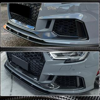 Splitter paraurti anteriore V1 (per RS3 Sedan 2017-2020, Carbonio) Audi A3 2012-2020 foto 4