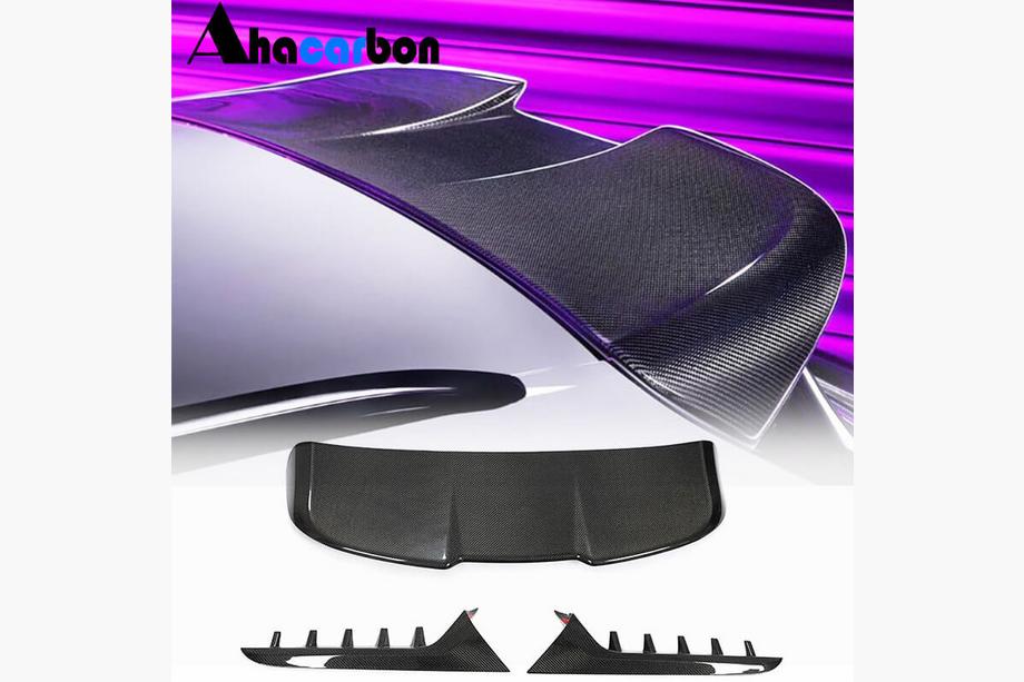 Audi A6 C8 2018–2025 Spoiler V1 (per Avant, 3 pezzi, Carbonio) Foto 1