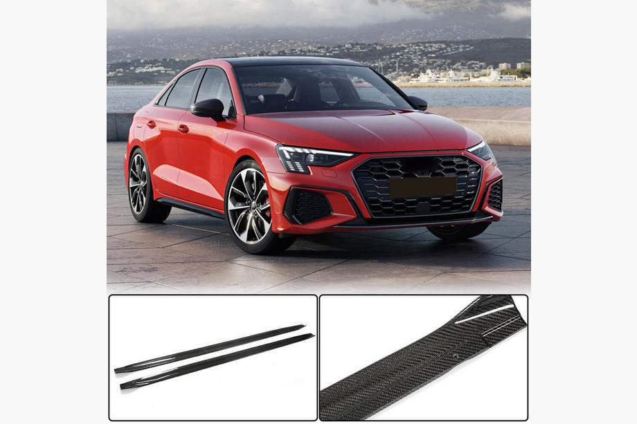 Audi A3 2020- Minigonne laterali (per S3 Sedan, carbonio) Image