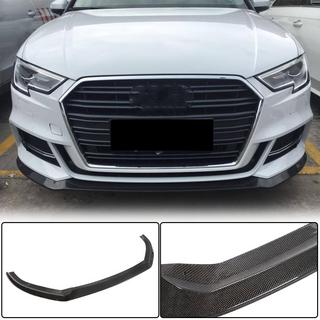 Lip spoiler paraurti anteriore Lip V5 (per S-Line Sedan 2017-2020, Carbonio) Audi A3 2012-2020 foto 1