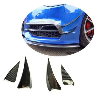 Labbro paraurti anteriore (per S-Line Sedan 2012-2016, carbonio) foto 1