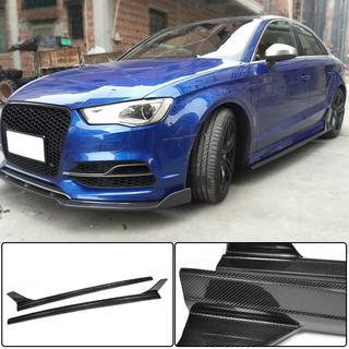 Minigonne laterali V4 (per S-Line Sedan, Carbonio) foto 1