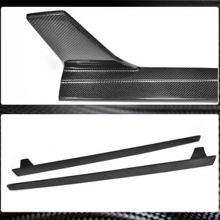 Minigonne laterali V4 (per S-Line Sedan, Carbonio) foto 4