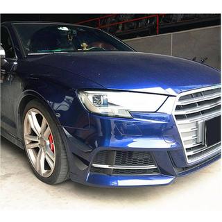 Labbro spoiler paraurti anteriore (per S-Line Sedan 2017-2020, Carbonio) Audi A3 2012-2020 foto 3