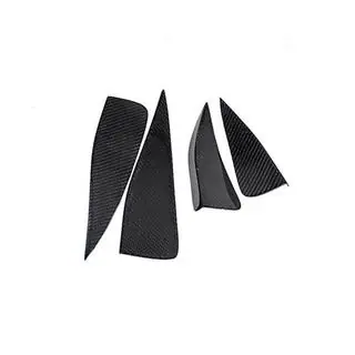 Labbro spoiler paraurti anteriore (per S-Line Sedan 2017-2020, Carbonio) foto 4